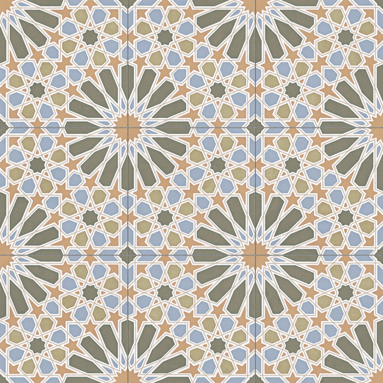 Estrella Verde tile