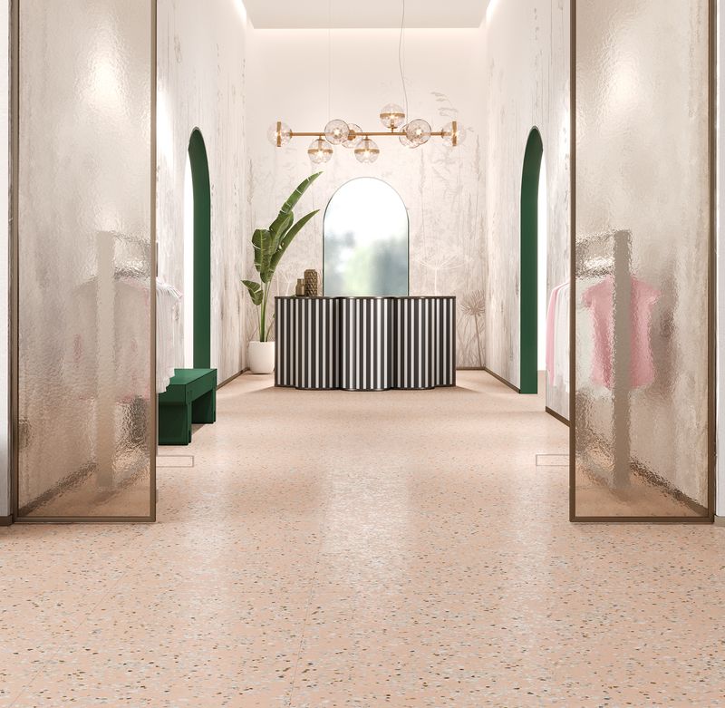 Terrazzo Pastel Pink