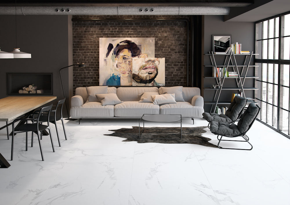 Marble-look: White Marble