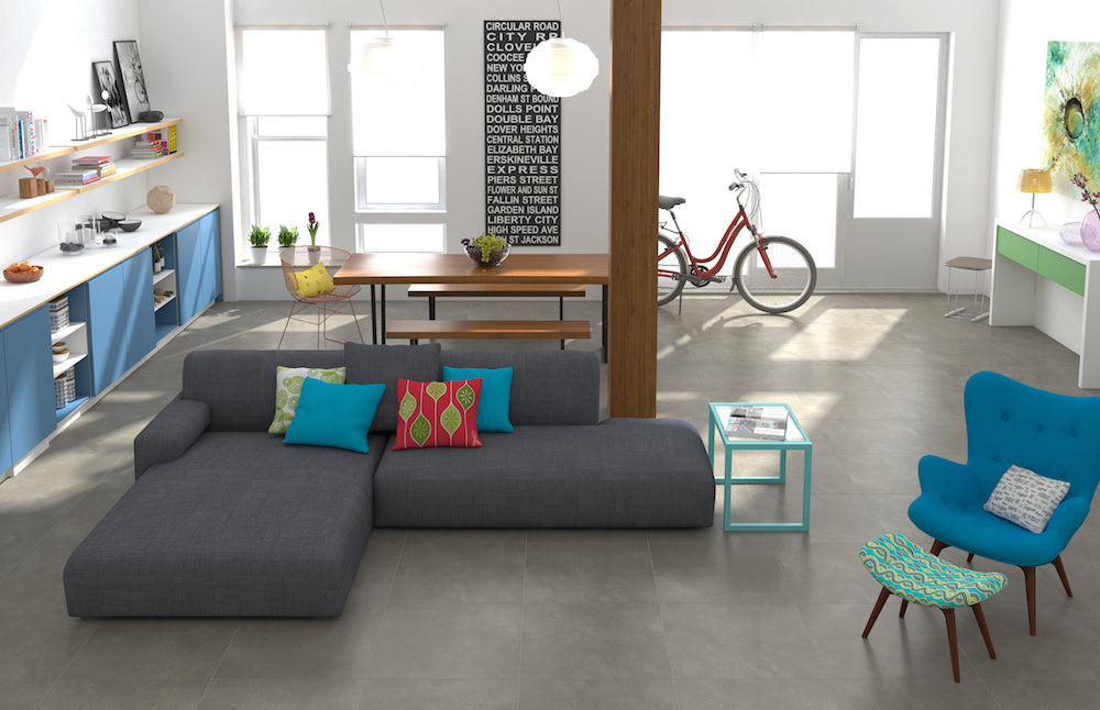 Cement-look porcelain - Barrio