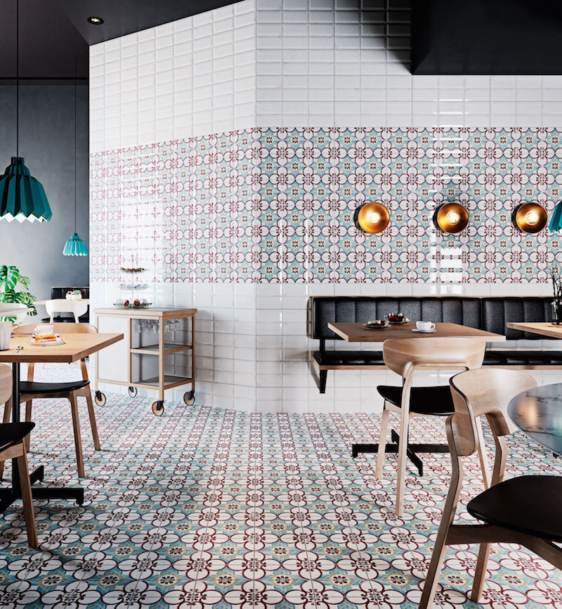 Belem Daisy wall & floor tiles