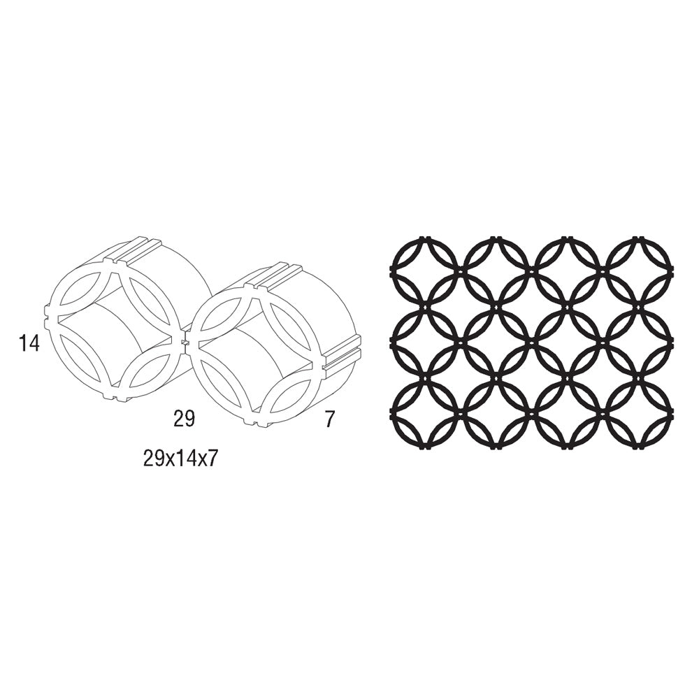 Gaudi Lattice Bricks: Design 10
