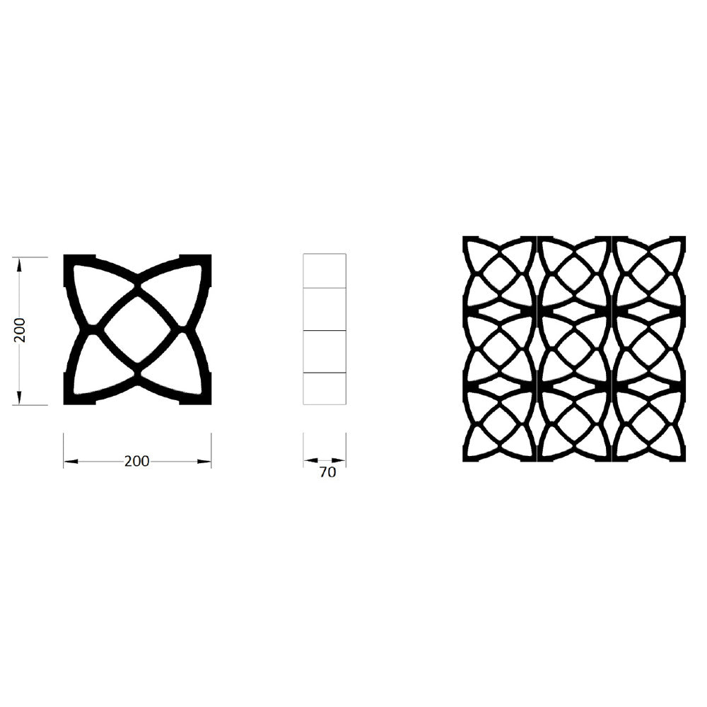 Gaudi Lattice Bricks: Design 1
