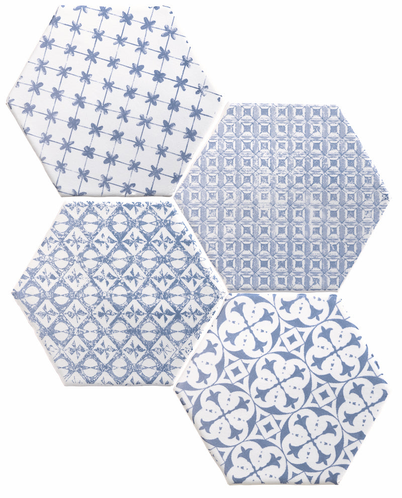Marrakech Patterned Hexagons
