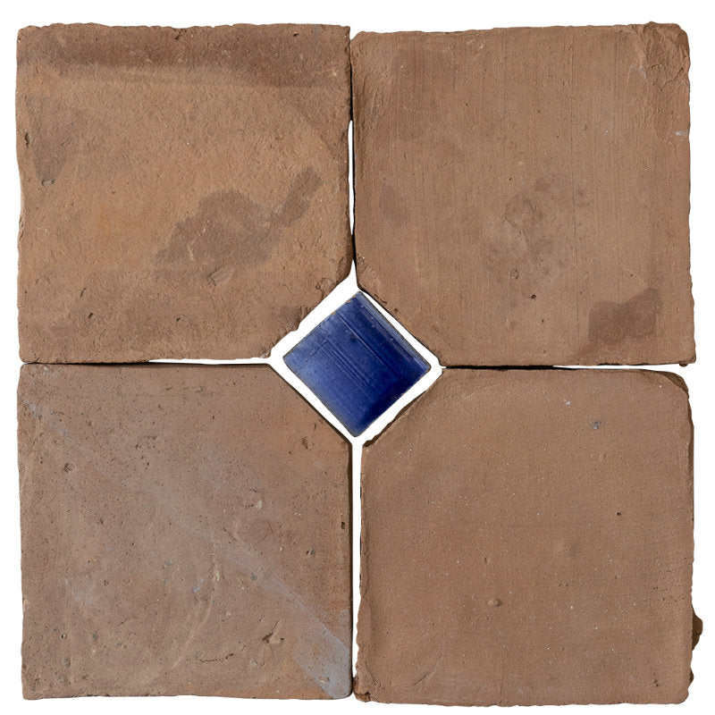 Terracotta: Handmade Pentagons with Insets