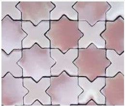 Terracotta: Stars, crosses, and complementary insets