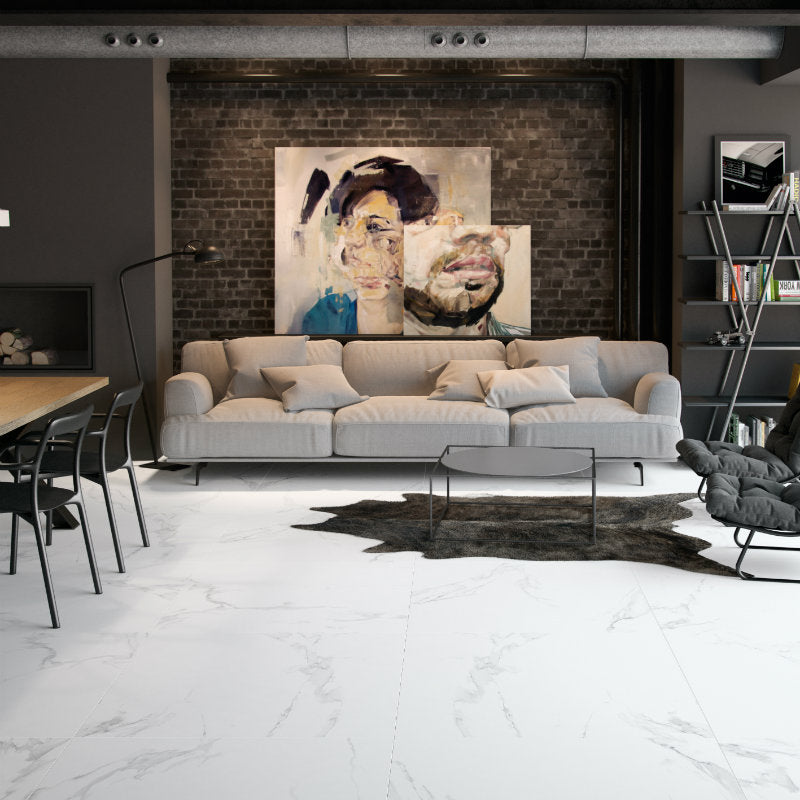 Marble-look: White Marble