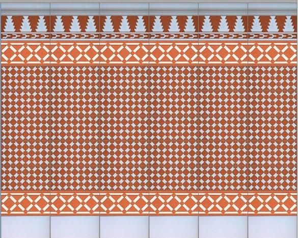 Granada Tiles: Arrayanes