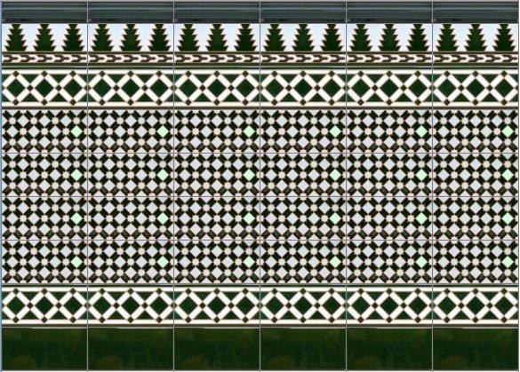 Granada Tiles: Arrayanes