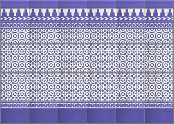 Granada Tiles: Azahara