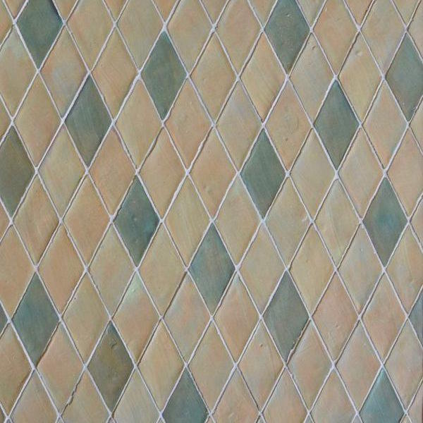 Coloured Terracotta: Handmade Diamond