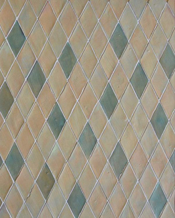 Coloured Terracotta: Handmade Diamond