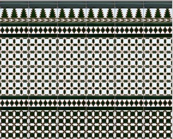 Granada Tiles: Comares