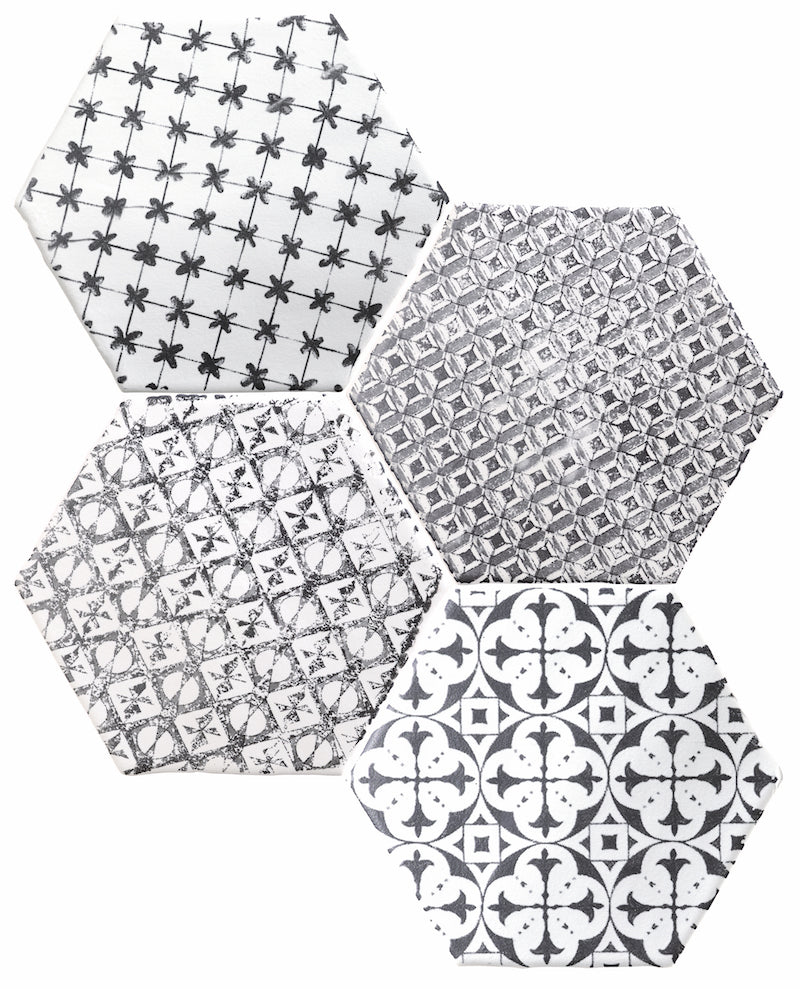 Marrakech Patterned Hexagons