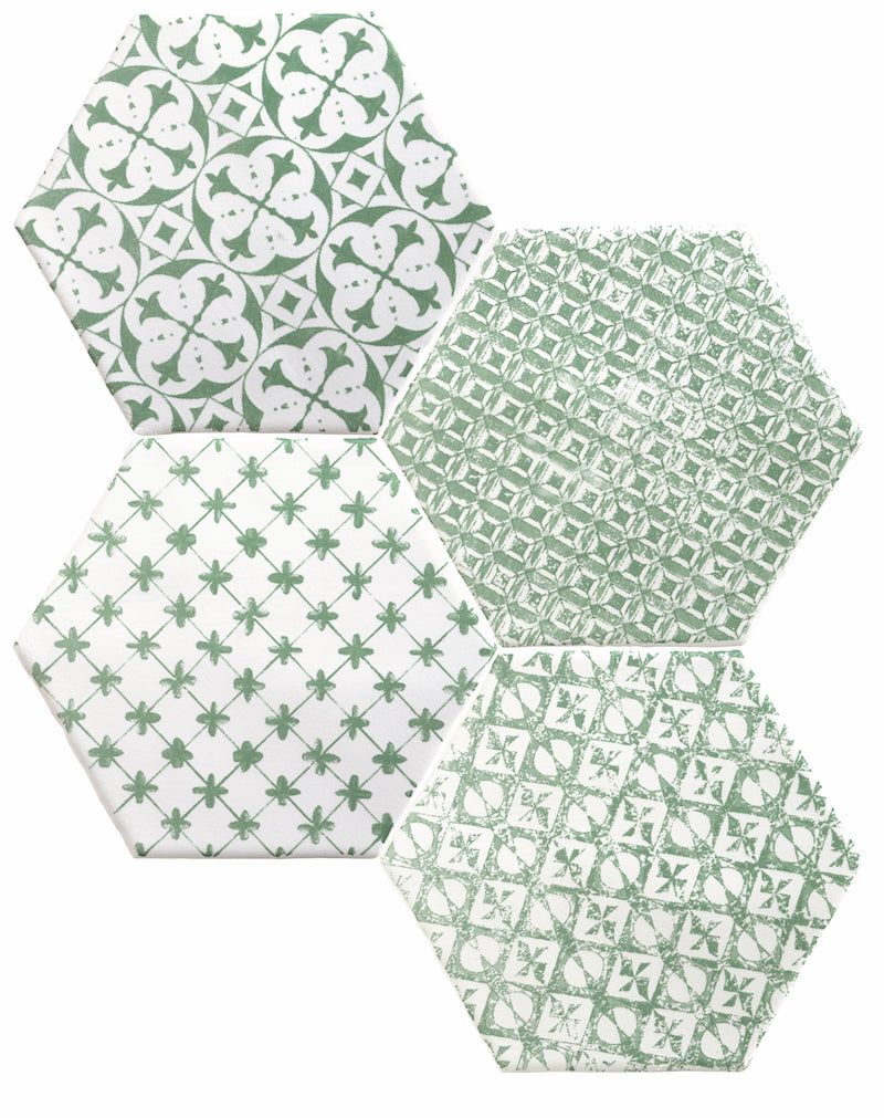 Marrakech Patterned Hexagons