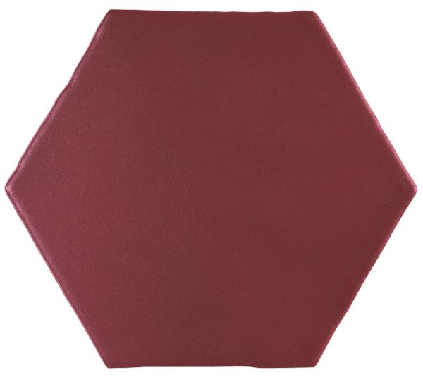 Maroon Marrakech Hexagon