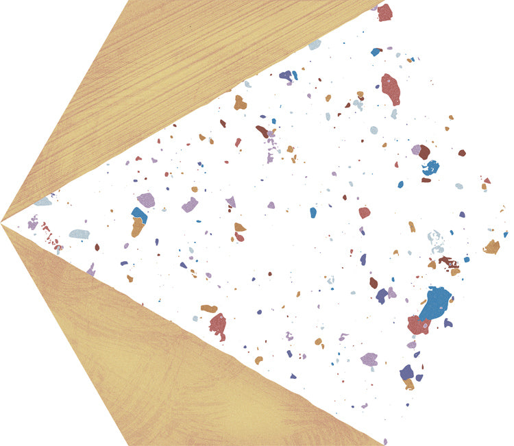 Origami Terrazzo - Honey